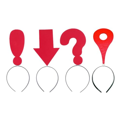 Fun Headbands for Women Location – Question Exclamation Mark Arrowhead