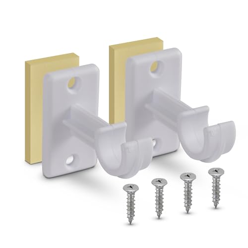 Bestlivings 2er Pack Ersatzträger für Gardinenstangen bis Ø 12 mm in...
