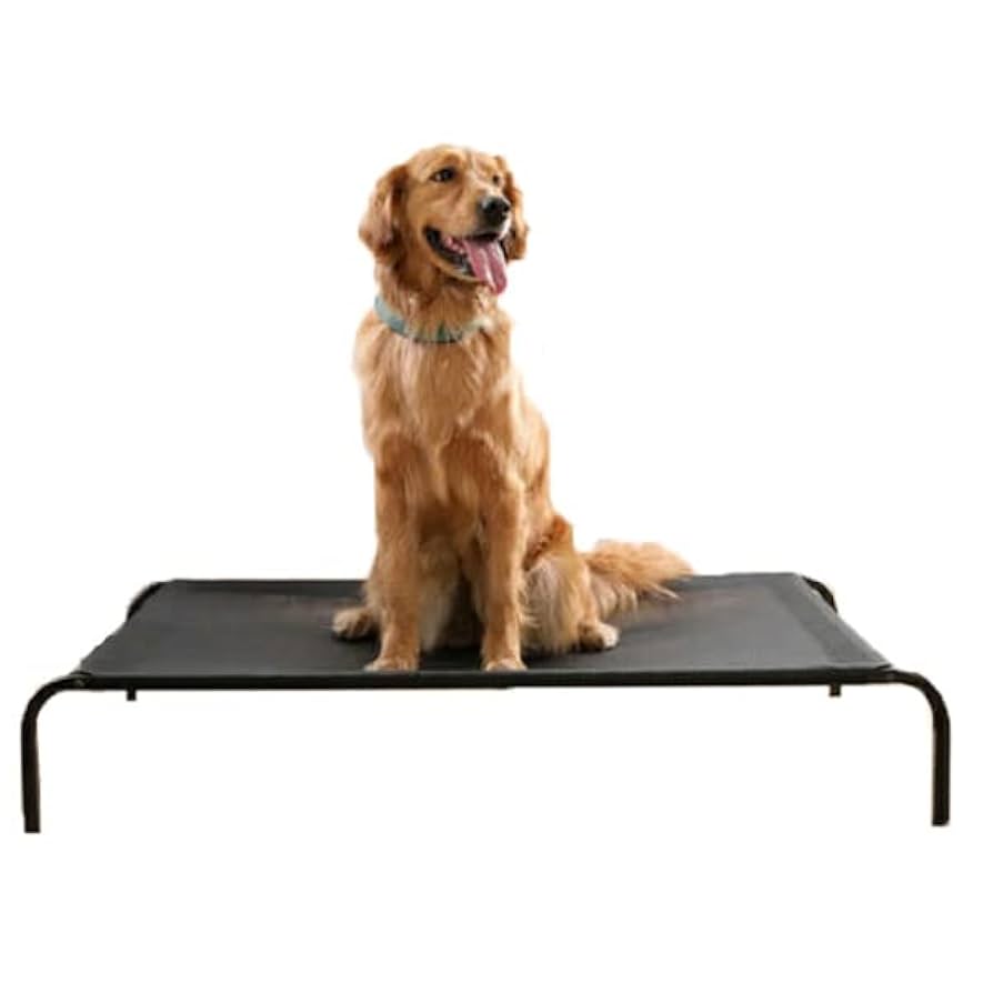 Amazon | 犬用ベッド ペットベッド 高床ベッド 脚付きコット型 S