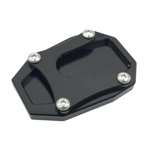 Support anti-enfoncement de béquille moto en aluminium usiné CNC haut de gamme pour V4