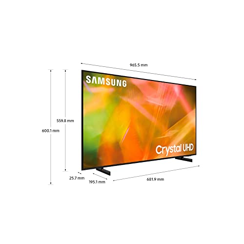 Samsung 2021 43" AU8000 Crystal UHD 4K HDR Smart TV mit Alexa eingebaut – Bild 7