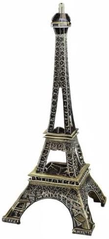 Miniatura 7 de uxcell Decoración de estatua de la Torre Eiffel de aleación de metal, decoración de fiesta de la Torre Eiffel, adorno de regalo