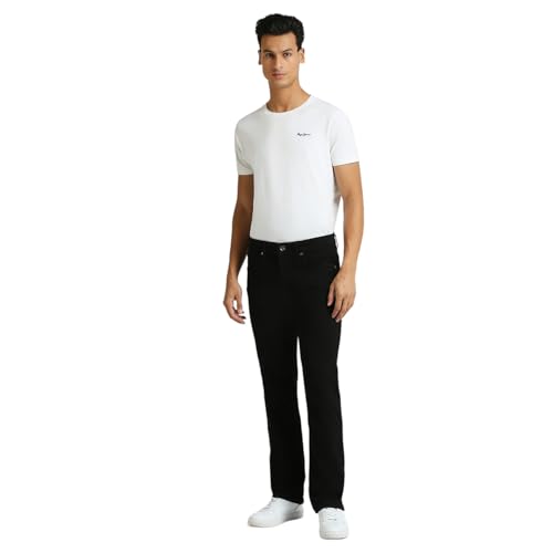 Image of Pepe Jeans Men's Regular Fit Mid Rise Jeans