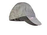 Flame Resistant Flex fit Reversible Welding Cap - 100% Cotton - 7 oz (Large (7 1/4-7 1/2), Light Grey/Dark Grey)
