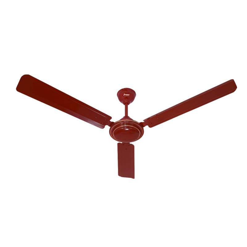 Image of 1200mm Ceiling Fan | 50W High-Speed Motor | 390 RPM | 100% Copper Winding | Anti-Dust | BEE Star Rated | Rust-Resistant | Up to 33% Energy Saving | Strong & Powerful Performance (Brown)