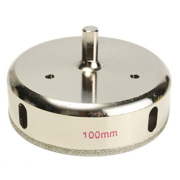 100mm Diamond Coated Core Drill Bit Tile Marble Glass Ceramic Hole Saw Cutter (B074143K2N) Amazon Price History, Amazon Price Tracker