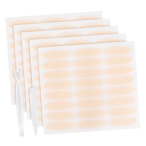 NOLITOY Double Eyelids 240 Pcs Invisible Lace Eyelid Stickers Adhesive for Hooded Eyes Tape for Women