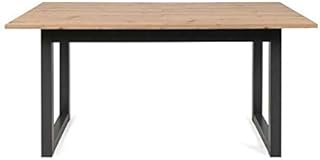DEINE TANTE EMMA 002946 Denver 50 Artisan Rovere Nb. / Nero Tavolo da pranzo
