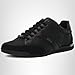 BOSS Men's Saturn Sneakers, Black, 10 Medium US