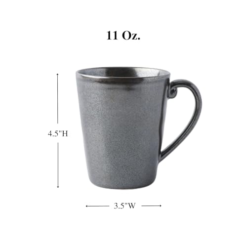 Taza de peltre Juliska Pewter Stoneware miniatura 3