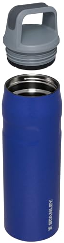 Image of Stanley IceFlow Cap and Carry Water Bottle | Wide Mouth Twist Lid | Lightweight & Leakproof for Travel & Sports | Insulated Stainless Steel | BPA-Free