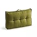Oviala Cuscino imbottito per esterni, 60 x 40 cm, colore: verde immagine