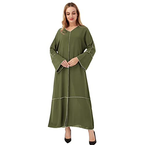 Eid Abaya Dubaï Turquie Kaftan Musulman Hijab Robe Abayas pour femme