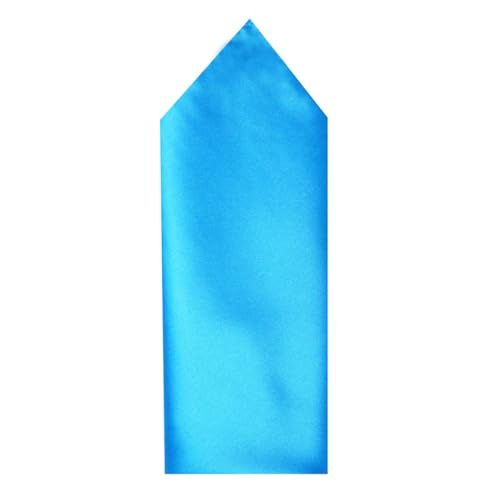 Image of LEONARDI Men's Solid Pocket Square | 30cm x 30cm | Smooth texture | Microfiber | Pack of 1 |