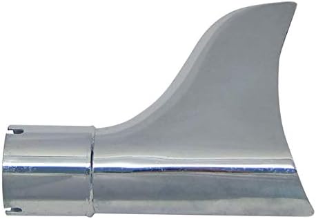 VT 30-3421 Chrome Fishtail Tip Set for 1-3/4" Muffler
