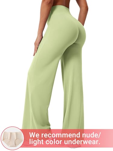 Image of YEOREO Ease Workout Leggings Womens No Front Seam Straight Leggings 29 inch / 31.5 inch / 33 inch / 35 inch High Waist Buttery Eddiy Yoga Pants