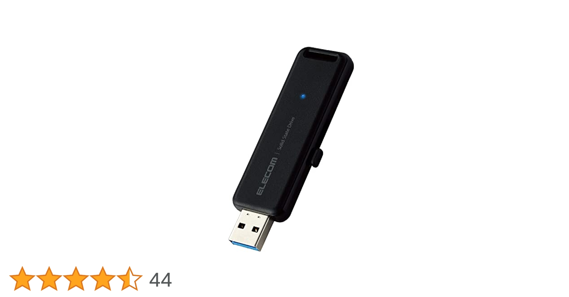 Amazon | エレコム 外付けssd 500GB コンパクト ポータブル PS5