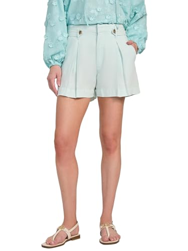 GUESS JEANS PANTALONE SHORT DONNA VERDE