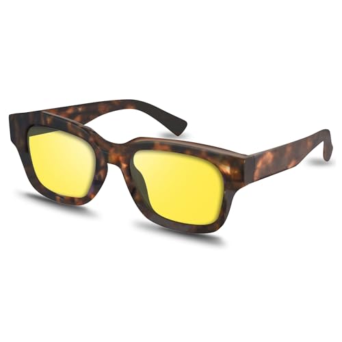 Lunettes de soleil 18.4 Excape de forme rectangulaire avec verres noirs teintés