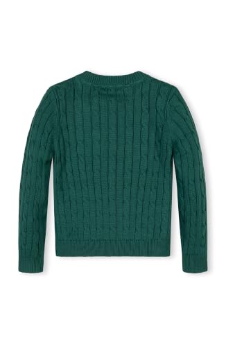 Image of Hope & Henry Girls Cable Front Pullover Sweater