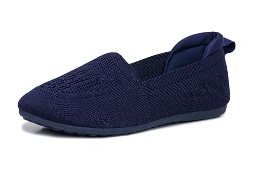 ATHCO Angel Chaussures de course confortables en mousse à mémoire de forme pour femme | Ballerine | Antidérapantes | Légères | Usage quotidien |...
