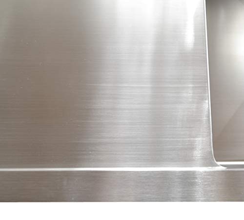 Lavello da incasso in acciaio inox 304