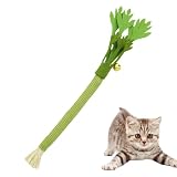 Yulokdwi Katzenminze Spielzeug | Spielstab mit Glöckchen und Katzenminze Stäbchen - Haustierzubehör für Indoor-Bewegung, Bodenspiel, mentale Stimulation, Klettern und Outdoor-Aktivitäten
