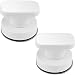 DDSKY 2-Pack Strong Suction Cup Drawer Glass Mirror Wall Tile Handles Toilet Bathroom Door Pulls Glass Door Pull Adsorbent Handle and Knobs