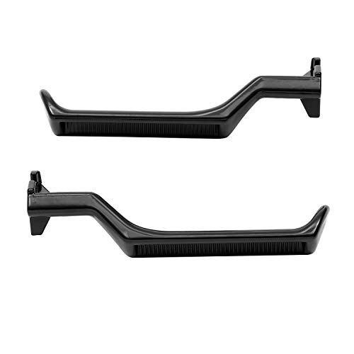 Interior Door Handle All Metal Front Rear Left Driver & Passenger Side Pair | Replacement For 1987-1996 Ford Bronco F150 F250 F350 F53 F59 F800 | Replaces# E7Tz-1522601-A, E7Tz-1522600-A, 77177, 77178 #TOP18
