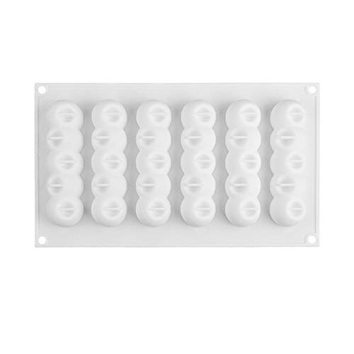 ESA Supplies Silicone Mousse Cake Molds Silicone Large Bar Dessert Molds Jelly Molds for Baking 6 Bars - Thumbnail 4