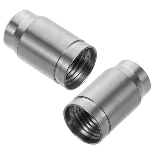 2 tapones de válvula para bicicleta de aleación de titanio, cubiertas metálicas para válvulas de aire, protectores universales contra el polvo para accesorios de ciclismo