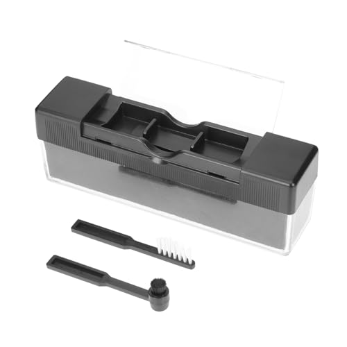 Happyyami 1Juego Cepillo de Limpieza de Vinilo Kit Antiestático Cuidado de Registros Dispositivo de Limpieza Cepillo Duradero y Mantener Tocadiscos