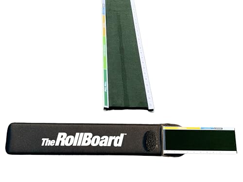 MORE PARS RollBoard for Putting | Smooth Rolls | Correct Loft | Spot-on Face Alignment Trainer