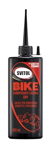 SVITOL Lubrificante Catena Dry, Lubrificazione Pulita, di Lunga Durata, Su
