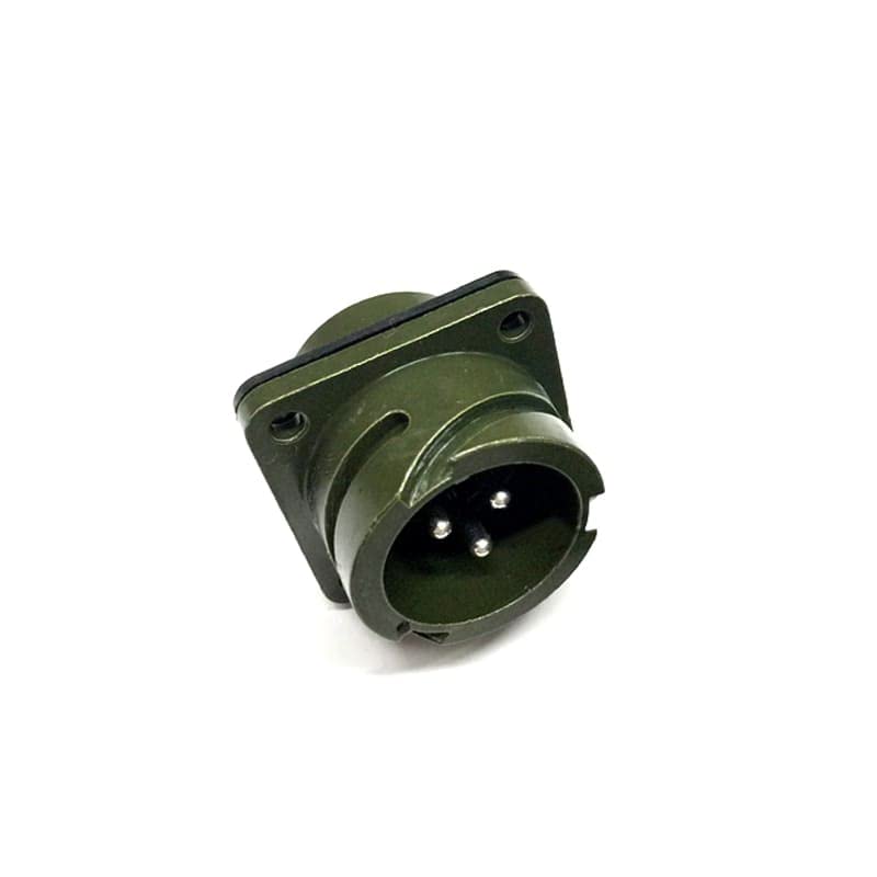 Military Spec Connectors MS3102A16S-10 Circular Connector MIL-DTL-5015 Series Box Mount Receptacle 3 Contacts Solder Pin Bayonet Connector
