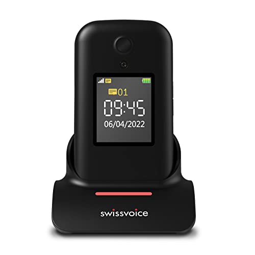 swissvoice TELEFONO MOVIL S38 Negro Cover