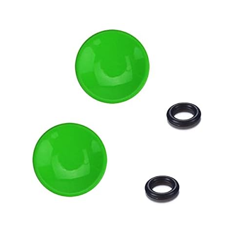 LXH 2 PCS Green Metal Concave Surface Camera Soft Release Button Finger Touch Compatible with Fujifilm X100F X100T X100S X-PRO1/2 X-T10/20 Leica M1 M Series Nikon Df Olympus PEN-F Cover