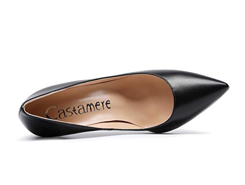 Image of Castamere Womens High Heels Pointed-Toe Slip-on Stilettos Pumps 4Inch Heel Shoes