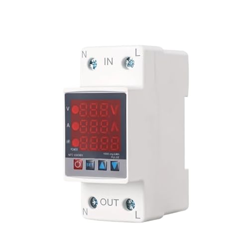 Relé protector de voltaje para proteger electrodomésticos contra picos de corriente 230V 4