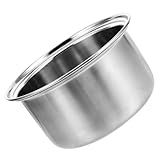 Gatuida Suppentopf Einlage Für Induktionsherd Kleine Hot Pot Einlage Personen Für Sanfte Brühen Hitzebeständig Und Langlebig Kochtopfeinlage Für Nudelgerichte