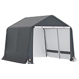 Morngardo Storage Shed Outdoor Portable Garage Car Shelter Waterproof Carport Canopy Kit Tent Heavy