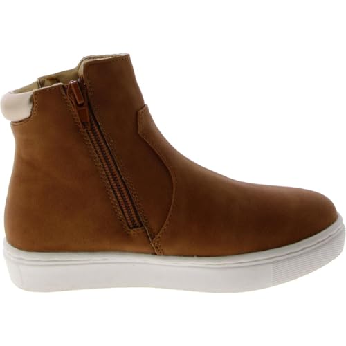 Kenneth Cole Youth Girls Black Hi Top Zipper Sneaker3