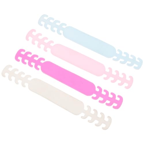 minkissy 1セット 伸縮性のある バンドのバックル の滑り止めイヤーグリップ 耳ロープバックル Ma延長フック お面 作り耳紐バックル ロープ延長バックル 10個