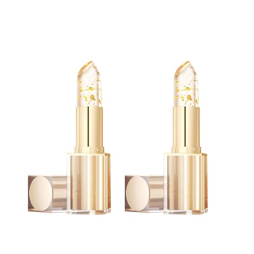 Fenvios Truetone - PH Adjusting Lipstick Fenvios Lipstick Transparente Transferproof Gold Crystal Color Changing Lip Lipsticks Moisturizing Glossy Shine Lip Gloss (2)
