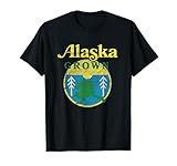 Vintage Retro Alaska Grown T-Shirt