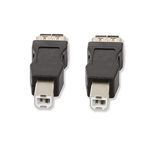 ELECTOP Adaptador USB 2.0 A Hembra a USB B Macho Pack 2 miniatura 5