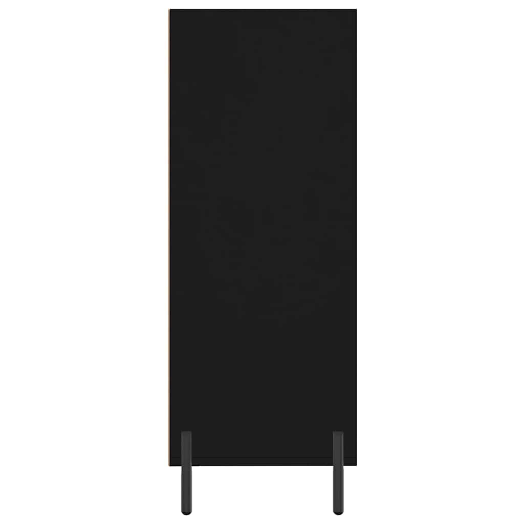 Scaffale nero 69,5 x 32,5 x 90 cm