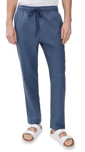 Men's Stretch Linen Pull-On Pants