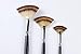 Produktbild Pinsel-Set Künstler Fan Bürste Holz lang Hände Malerei Pinsel Set für Ölfarbe Acrylfarbe 6 PCS, 3pcs