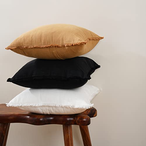 Linen-Fringed-Throw-Pillow-Cover-Soft-Cozy-Boho-Cushion-Covers-with-Tassel-for-Couch-Sofa-Farmhouse-Natural-Decor-Burlap-Pillowcase-Beige-18x18-inches